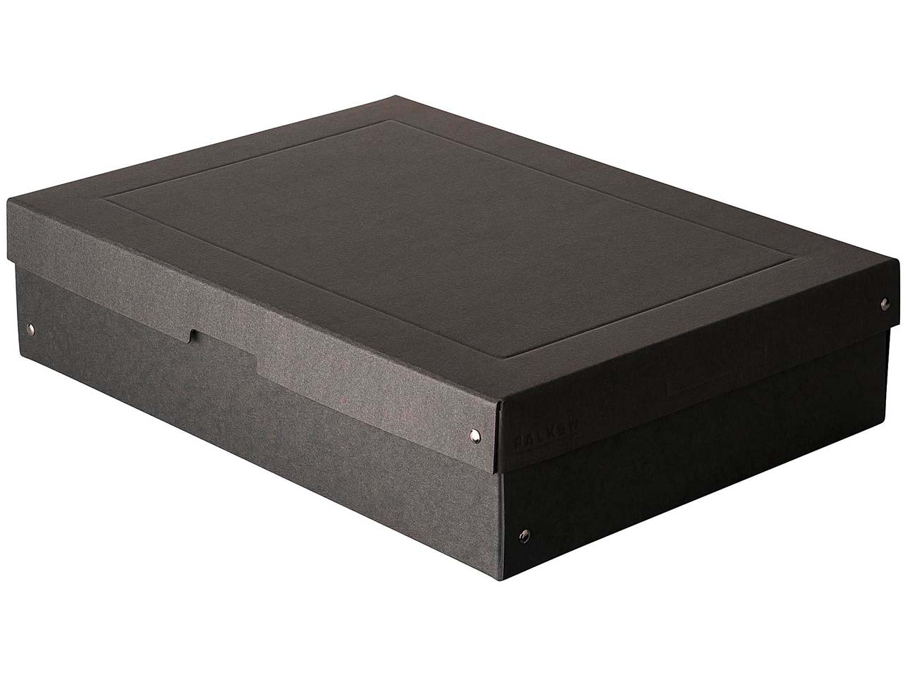 Falken Aufbewahrungsbox 'PURE Box' Black, DIN A3, 100 mm Höhe