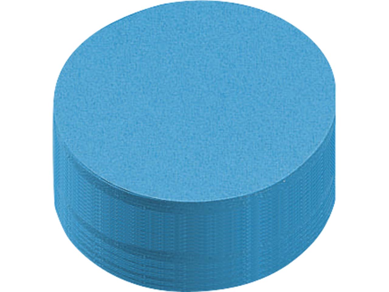 250 Blatt Moderationspapier Kreise 9,5 cm blau