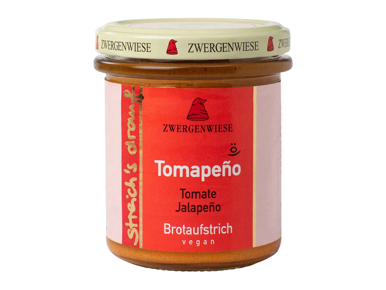 Zwergenwiese streich's drauf Tomapeno "Tomate und Jalapeno" vegan