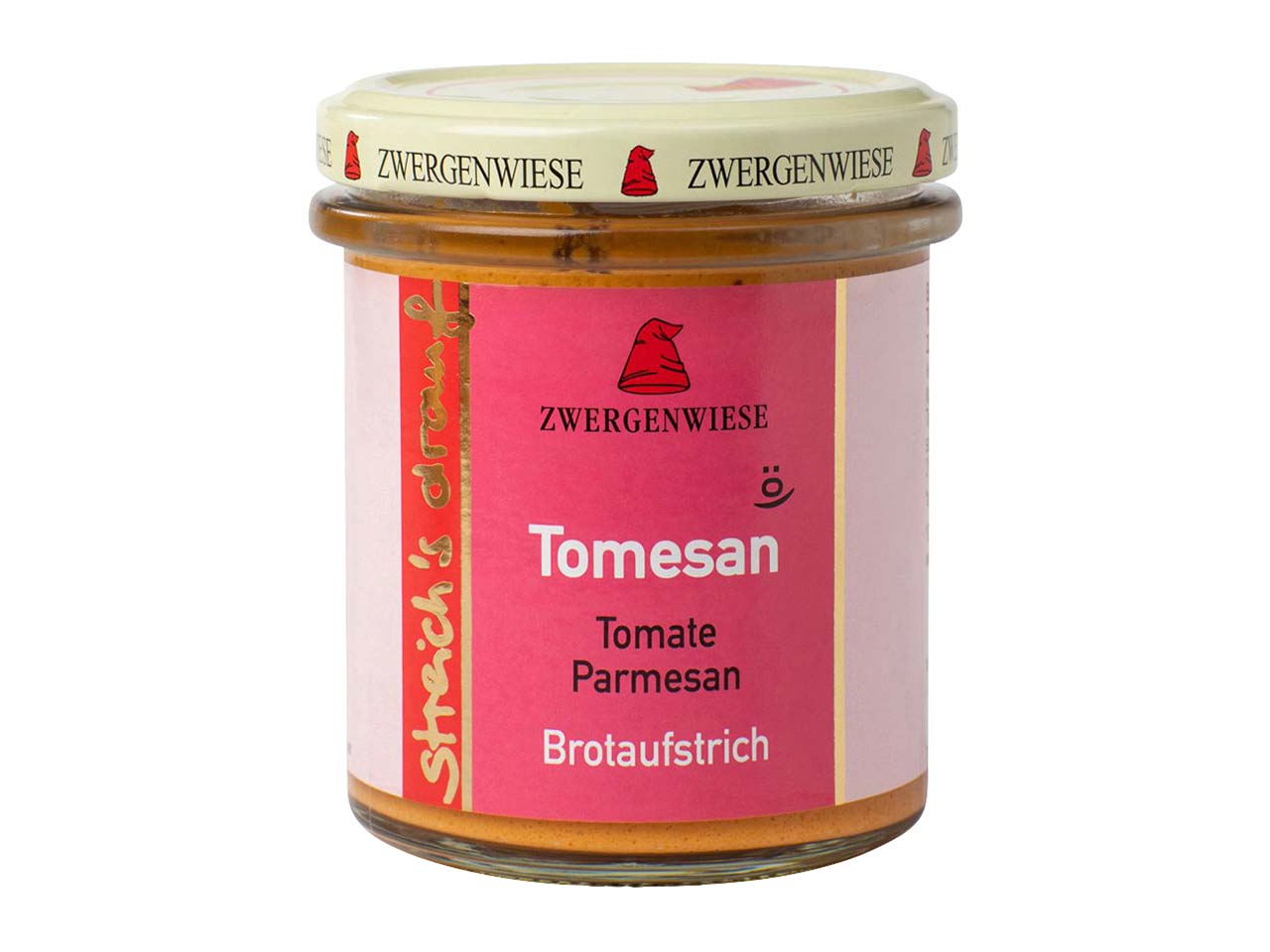 Zwergenwiese streich's drauf Tomesan "Tomate und Parmesan" vegan