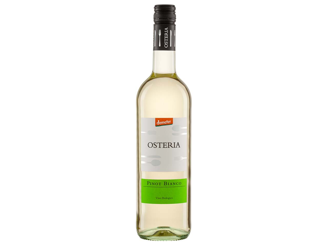 Bio-Weißwein nach Demeter Richtlinien - der Osteria IGT