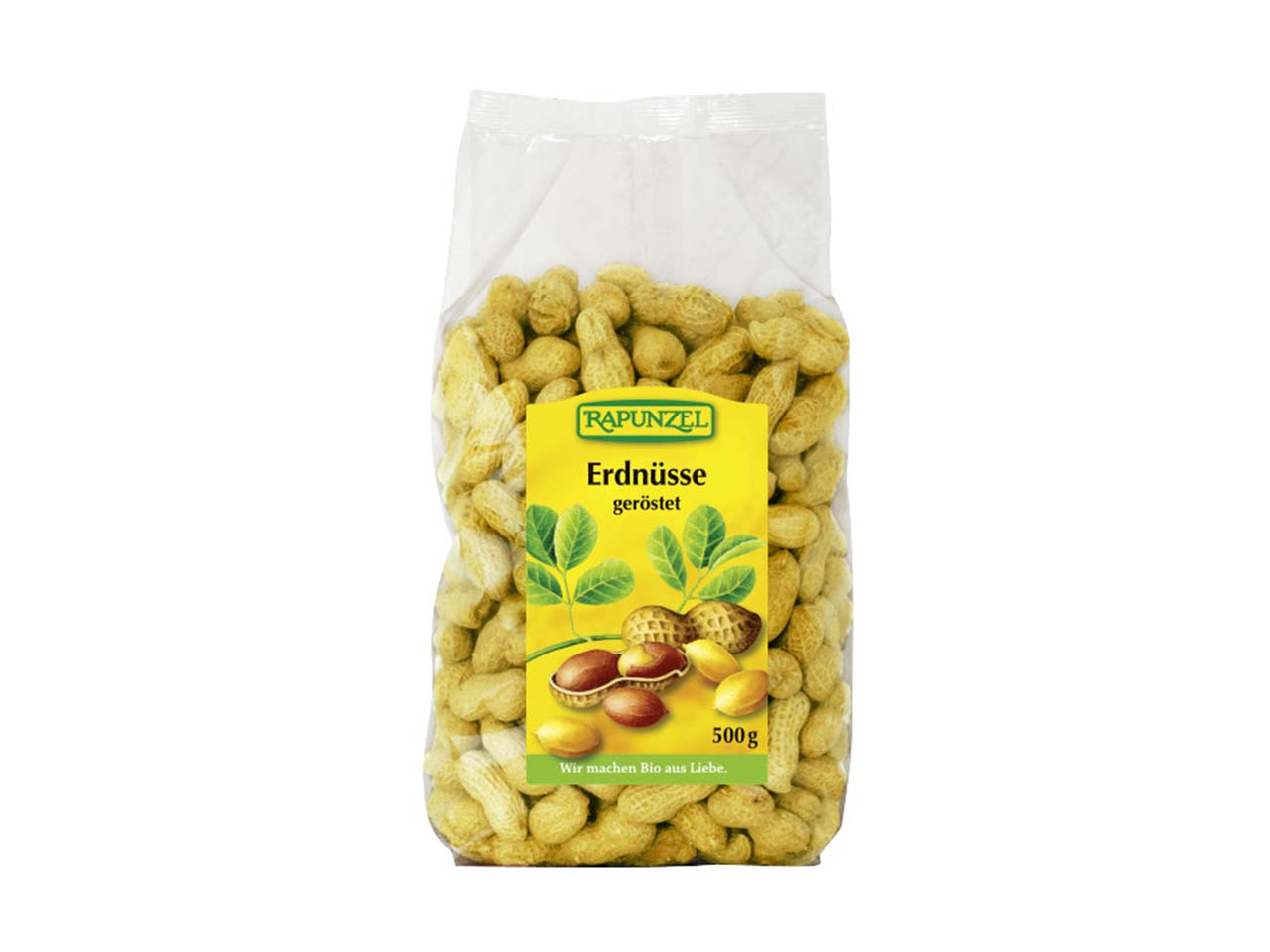 RAPUNZEL Bio-Erdnüsse in der Schale geröstet